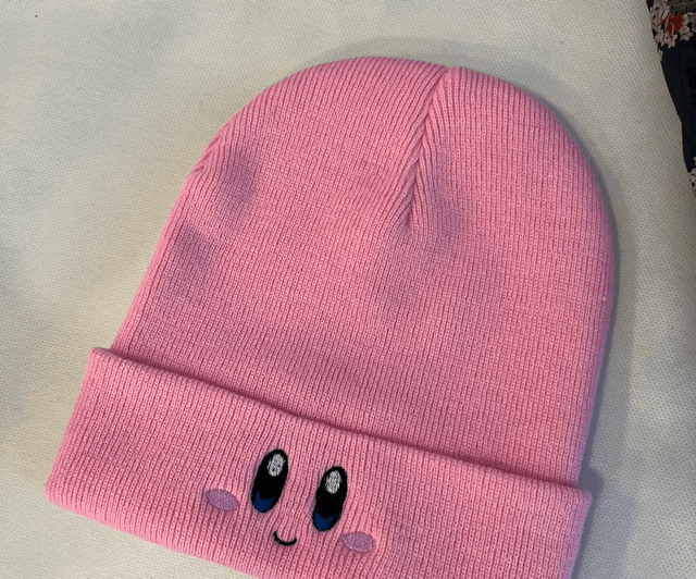 Bonnet Boule Rose